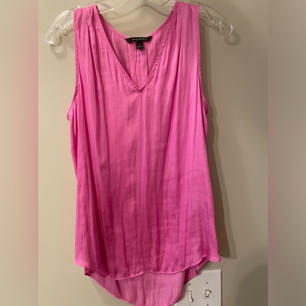 Hot Pink sleeveless top
